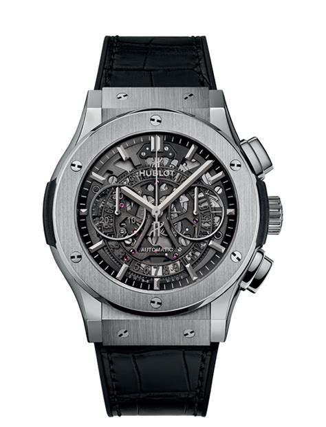 Hublot Classic Fusion Aerofusion Titanium Chronograph 45mm .